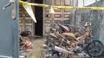 Polisi Selidiki Penyebab Kebakaran 5 Ruko di Medan