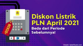 INFOGRAFIS: Diskon Listrik PLN April 2021, Beda dari Periode Sebelumnya