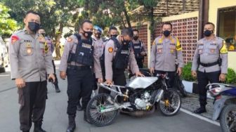 Kepergok Mau Balap Liar di JLS, Tujuh Remaja Digelandang Ke Polres Cilegon