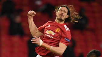 Jelang AS Roma Vs Man United, Ole Berharap Cavani Mau Teken Kontrak Baru