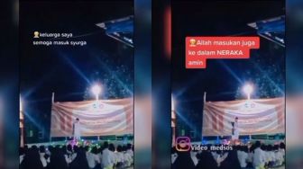 Viral Santri Terlalu Pede Ceramah, Lidah Kepleset Doakan Ustaz Masuk Neraka