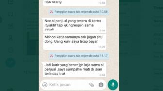 Emosi dengan Penjual, Pembeli Malah Sumpahi Kurir Paket Mati di Jalan