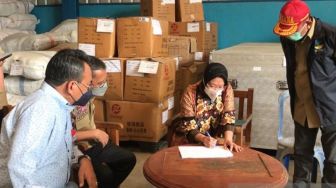 Mensos Risma Perintahkan Gudang Logistik Dikelola Secara Digital