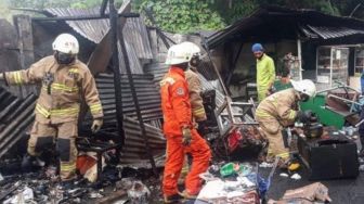 Gas Bocor, Duar! Asep Terpental, 8 Warung Makan Dekat RS Fatmawati Terbakar