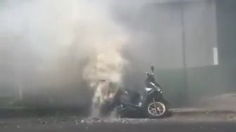 Viral, Petasan Meledak di Sepeda Motor yang Dibawa Ibu-ibu di Banyumas, Begini Penjelasan Polisi