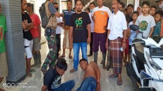 Dua Maling Motor di Kabupaten Bondowoso Keok Dimassa