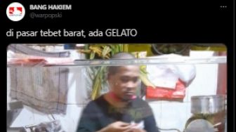 Disangka Ada Kedai Gelato di Pasar Tebet, Pas Dizoom Isinya Malah Bikin Bengek