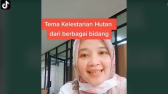 Sambut Hari Bumi, Perilaku Cinta Bumi Dosen TikTok Ini Patut Ditiru