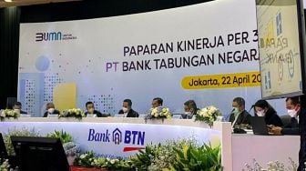 Laba Bersih BTN Tembus Rp 625 Miliar di Kuartal I 2021