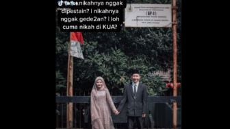 Dicibir Gegara Nikah Sederhana di KUA, Wanita Ini Beri Alasan Menohok