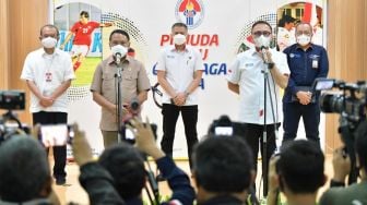 Menpora Minta Suporter Nonton dari Rumah saat Laga Final Piala Menpora 2021