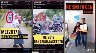 Kisah Viral, 2017-2018 Tak Sengaja Foto Bareng hingga Akhirnya Berjodoh