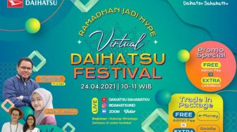 Ada Virtual Daihatsu Festival Hari Ini, Bisa Beli Mobil Cara Tukar Tambah
