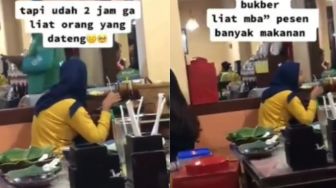 Ngenes! Niat Bukber Pesan Banyak Makanan, 2 Jam Nunggu Teman Nggak Datang