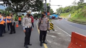 Halau Pemudik, Polres Tasikmalaya Kota Siagakan 450 Personel