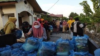 Korban Banjir Perum Graha Fauzan Zaki Mandiri Belum Terima Bantuan Pemko