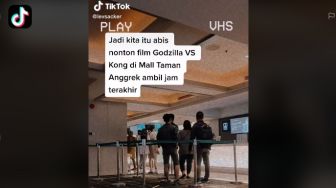 Merinding! Viral Kisah Warganet Nonton Bioskop sampai Mall Tutup