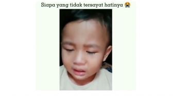 Video Balita Kangen Ibunya, Nangis Pilu ke Ayahnya: Papa ke Kuburan Yuk