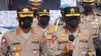 Kakorlantas Polri Minta Anggota All Out Saat Tugas di Pos Penjagaan Mudik