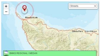 Gempa Magnitudo 3,5 Guncang Sabang, BMKG: Getaran Dirasakan Nyata