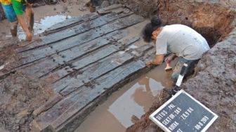 Perahu Kuno Ditemukan di Jambi, Diduga Berasal dari Abad 16