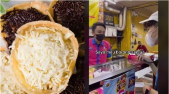 HIts: Viral Teh Es Batu Dipisah, Ada Cowok Beli Martabak Borong Setoko