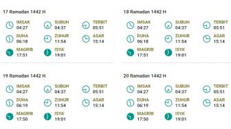 Kumpulan Berita Jadwal Imsakiyah Kota Tangerang Jadwal Imsakiyah Kota Tangerang Hari Ini 12 Mei 2021