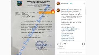 Duhh! Viral Surat Minta THR Kepada Pengusaha Buat Pegawai Kelurahan di Jombang