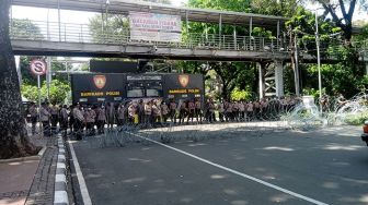 Demo May Day di Jakarta, 6 Ribu Personel TNI-Polri Jaga Ketat Ibu Kota