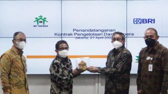 BP Tapera Teken Kontrak Pengelolaan Dana Tapera Bersama BRI