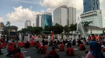 Puluhan Mahasiswa Diamankan di Aksi May Day, Polisi: Nanti Kami Kembalikan