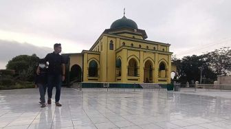 Masjid Raya Syahabuddin, Peninggalan Sultan Siak Bergaya Eropa-Turki