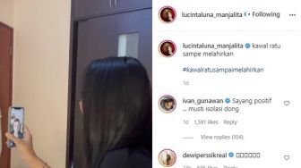 Lucinta Luna Mual dan Ngaku Hamil, Warganet: Pas Hoek Mirip Bapak Aku Dahak