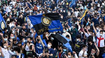 Fans Diizinkan Nonton Langsung Perayaan Juara Inter Milan