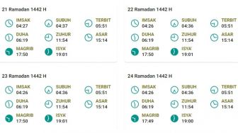 Jadwal Imsakiyah Kota Tangerang Hari Ini 6 Mei 2021