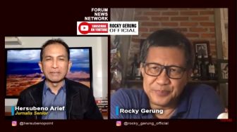 Rocky Gerung Sindir 51 Guru Besar Yang Minta UU KPK Dibatalkan: Telat!
