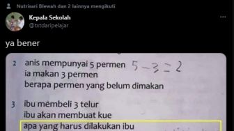 Viral Murid Kerjakan Soal Matematika dan Berita Terpopuler Lainnya