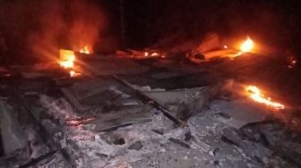 Rumah Janda 5 Anak di Aceh Ludes Terbakar