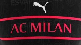 Bocoran Seragam Ketiga AC Milan 2021-22, Logo Rossoneri Hilang