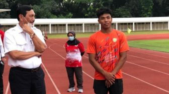 Luhut Siapkan Bonus untuk Zohri Jika Pecahkan Rekor di Olimpiade Tokyo