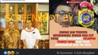 CEK FAKTA: Komnas HAM Boneka Keluarga Cendana dan Lindungi Teroris Papua?