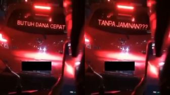 Disangka Tawari Pinjaman Dana, Running Text di Mobil Ini Berakhir Mengesalkan