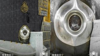 Subhanallah, Ini Penampakan Batu Surga Hajar Aswad Paling Jelas