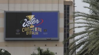 LED Scudetto Inter Milan Terpampang di STC Senayan, Bisa Buat Foto Selfie