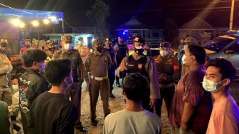 Satgas COVID-19 Tetap Patroli Penegakan Prokes Setiap Malam di Bandar Lampung