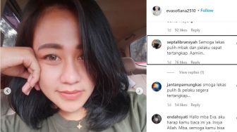 Doa Netizen Mengalir di Postingan Instagram Perawat Eva Sofiana Wijayanti