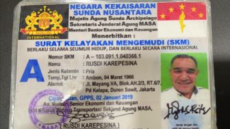 Terkuak! Rusdi Jenderal Sunda Nusantara Ternyata Rutin Urus Kasus Maling