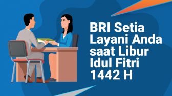 INFOGRAFIS: BRI Setia Layani Anda saat Libur Idul Fitri 1442 H
