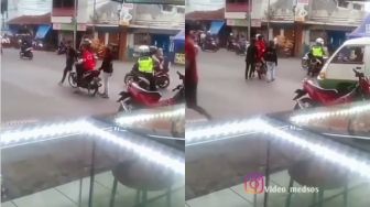 Ditilang Polisi, Cara Pemotor Ini Sukses Kabur Bikin Melongo: S3 Perkaburan