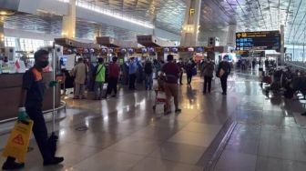 Bandara Soekarno-Hatta Mulai Ramai Penumpang